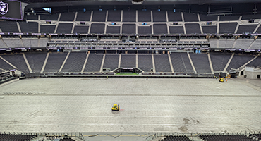 Allegiant Stadium interior