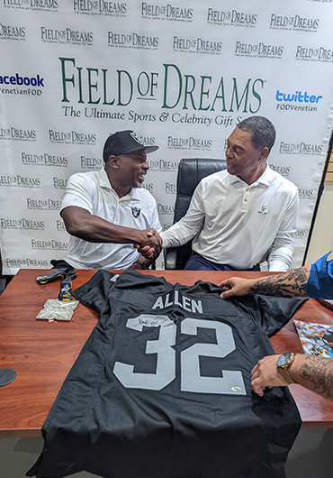 Field of Dreams handshake